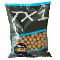 Shimano TX1 Boilies Banana & Pineapple 20mm 5kg - 3 Zakken Voor De Prijs Van 2!