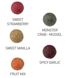 Carp Zoom Fire Shot Boilies Sweet Vanilla