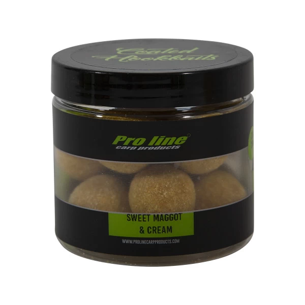 Pro Line Coated Hookbaits Sweet Maggot & Cream (200ml) 20mm Core 3 Pro Line Coated Hookbaits Sweet Maggot & Cream (200ml) 20mm Core