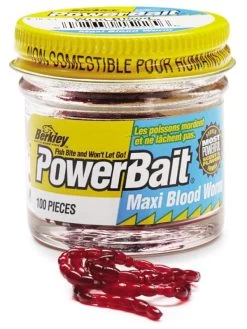 Berkley Powerbait Micro Blood Worms Red (55st) -Fish Bait Verkoop d9a71c14a425c7b0